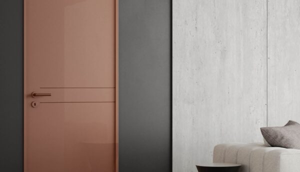 Porta de Interior Lacado Bronze - Modelo 314