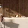 Painel Ripado Decorativo Mogno Quatro Ripas shadow line