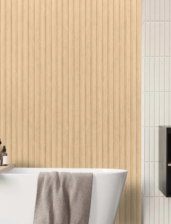 Painel Ripado Decorativo Carvalho Três Ripas Full Line